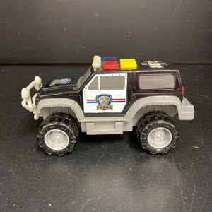 Lights & Sounds Police Truck Battery Operated