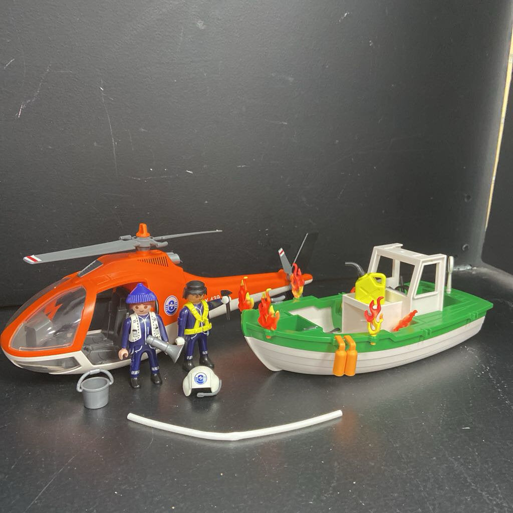 Rescue Action Coastal Fire Mission Set
