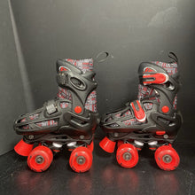 Load image into Gallery viewer, 2-in-1 Adjustable Inline/Quad Roller Skates
