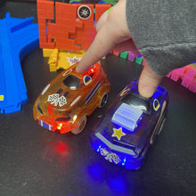 Load image into Gallery viewer, Crash Car Raceway Track w/Vehicles Battery Operated
