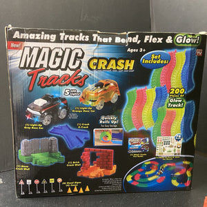 Crash Car Raceway Track w/Vehicles Battery Operated