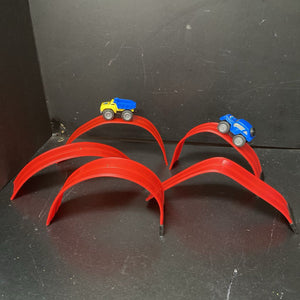 Bendable Car Raceway Track w/Trucks (Max Tow Truck)