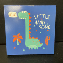 Load image into Gallery viewer, &quot;Hello&quot; &quot;Little Handsome&quot; Dinosaur Sign

