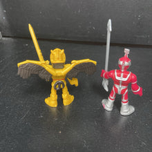 Load image into Gallery viewer, 2pk Imaginext Goldar &amp; Lord Zed Figures w/Weapons
