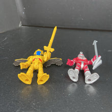 Load image into Gallery viewer, 2pk Imaginext Goldar &amp; Lord Zed Figures w/Weapons
