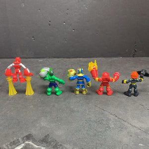 5pk Playskool Heroes The Power Squad Figures Set