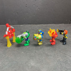 5pk Playskool Heroes The Power Squad Figures Set