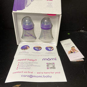 2pk Baby Bottles (Momi)