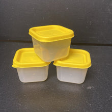 Load image into Gallery viewer, 3pk Unbreakable Cubes Baby Food Storage Containers
