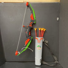 Load image into Gallery viewer, Light-Up Archery Bow &amp; Arrow Set Battery Operated

