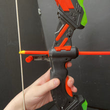 Load image into Gallery viewer, Light-Up Archery Bow &amp; Arrow Set Battery Operated
