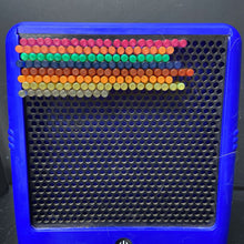 Load image into Gallery viewer, Light-Up LED Flat Screen Pegboard w/Pegs Battery Operated
