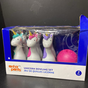 Unicorn Bowling Set