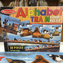 Load image into Gallery viewer, 28pc Alphabet Train Floor Puzzle
