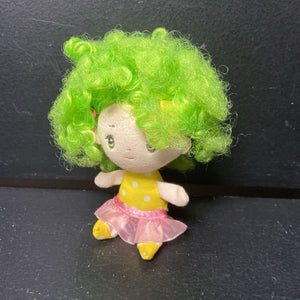 Cutie Curls Jade Plush Doll Keychain