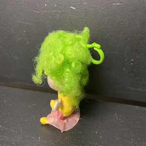 Cutie Curls Jade Plush Doll Keychain