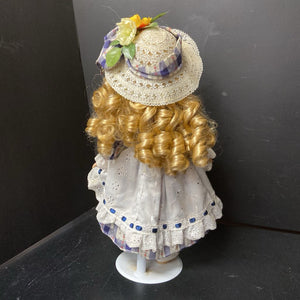 Collector's Choice Porcelain Doll w/Stand