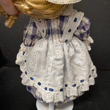 Load image into Gallery viewer, Collector&#39;s Choice Porcelain Doll w/Stand
