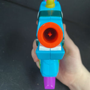Fortnite Micro Shots Rainbow Smash Blaster Gun w/Dart