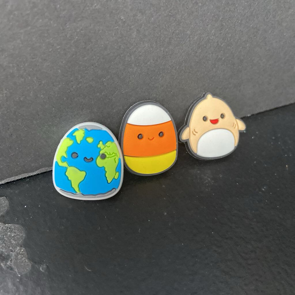 3pk Shoe Charms