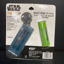 Load image into Gallery viewer, The Mandalorian The Child Flavored Lip Balm &amp; Holder (NEW)
