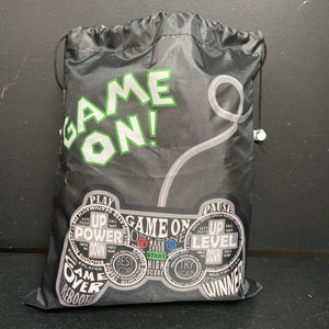 "Game On!" Video Game Drawstring Bag