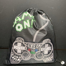 Load image into Gallery viewer, "Game On!" Video Game Drawstring Bag

