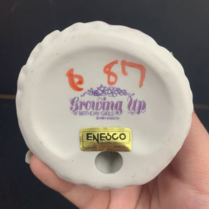 Age 12 Birthday Girls Ceramic Figurine