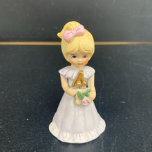 Load image into Gallery viewer, Age 4 Birthday Girls Ceramic Figurine
