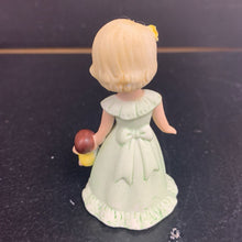 Load image into Gallery viewer, Age 3 Birthday Girls Ceramic Figurine
