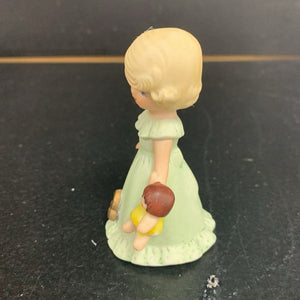 Age 3 Birthday Girls Ceramic Figurine