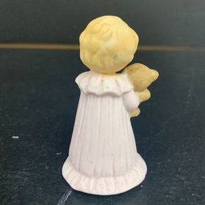 Age 1 Birthday Girls Ceramic Figurine
