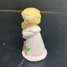 Load image into Gallery viewer, Age 1 Birthday Girls Ceramic Figurine
