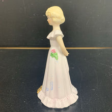 Load image into Gallery viewer, Age 13 Birthday Girls Ceramic Figurine
