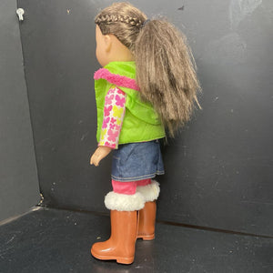 Doll in Butterfly Outfit