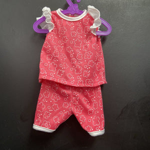 2pc Flower Outfit for 18" Doll