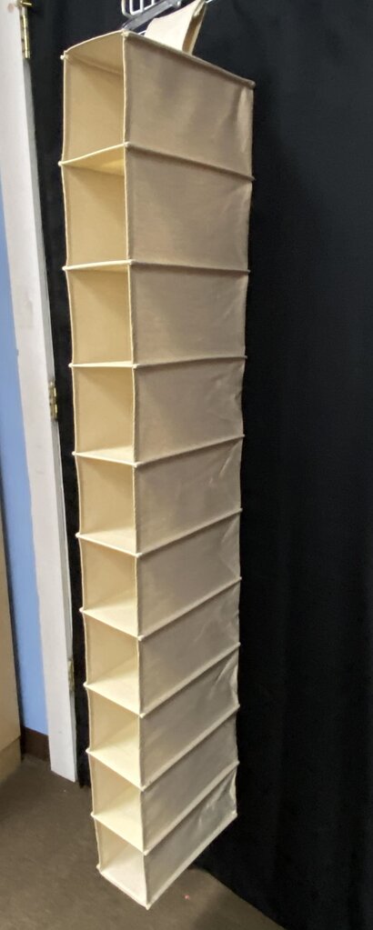 10 Compartment Hanging Shoe Organizer