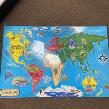 Load image into Gallery viewer, 33pc World Map Extra Large Floor Puzzle
