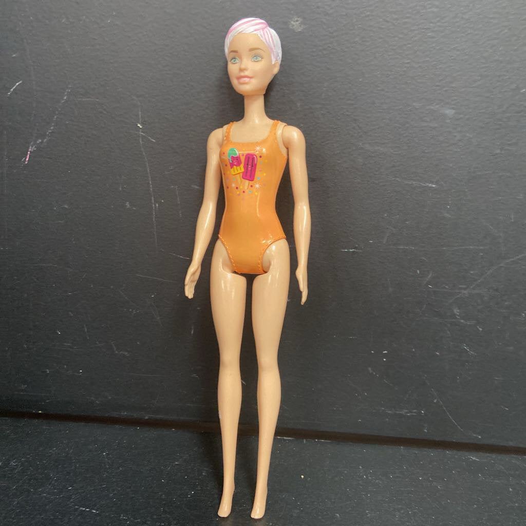 Doll in Popsicle Swimwear