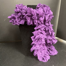 Load image into Gallery viewer, Ruffled Lace Scarf
