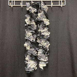 Ruffled Knit Scarf