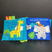 Load image into Gallery viewer, &quot;Jungle Friends&quot; Sensory Soft Book
