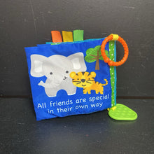 Load image into Gallery viewer, &quot;Jungle Friends&quot; Sensory Soft Book
