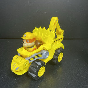 Rubble's Dino Rescue Deluxe Rev Up Car w/Figure