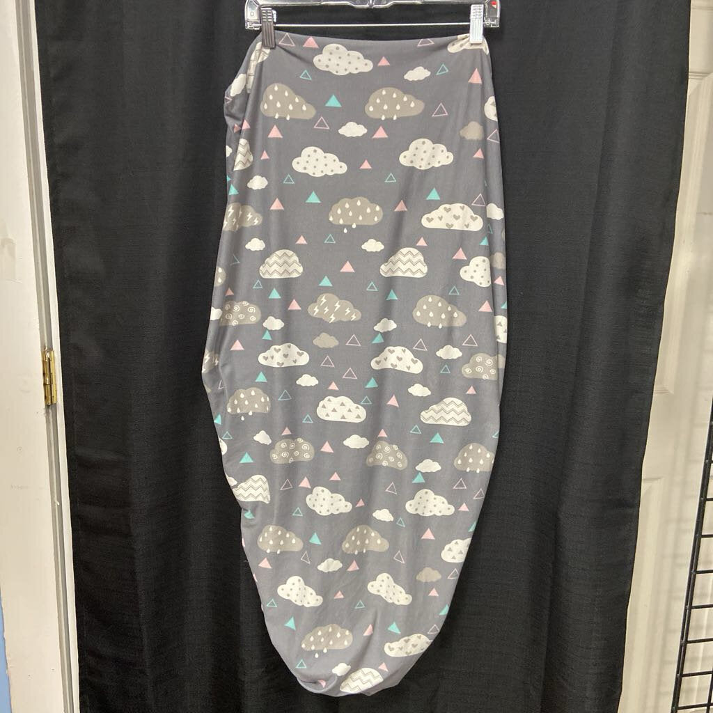 Cloud Nursery Crib Sheet