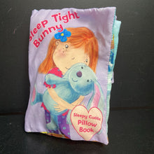 Load image into Gallery viewer, &quot;Sleep Tight Bunny&quot; Sleepy Cuddle Pillow Soft Book (Barrons)
