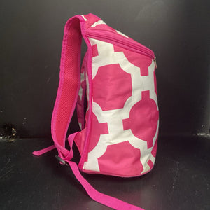 Patterned Insulated Backpack Bag