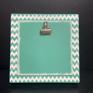 Chevron Wooden Clipboard Picture Frame