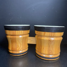 Load image into Gallery viewer, Wooden Bongo Drums

