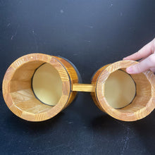 Load image into Gallery viewer, Wooden Bongo Drums
